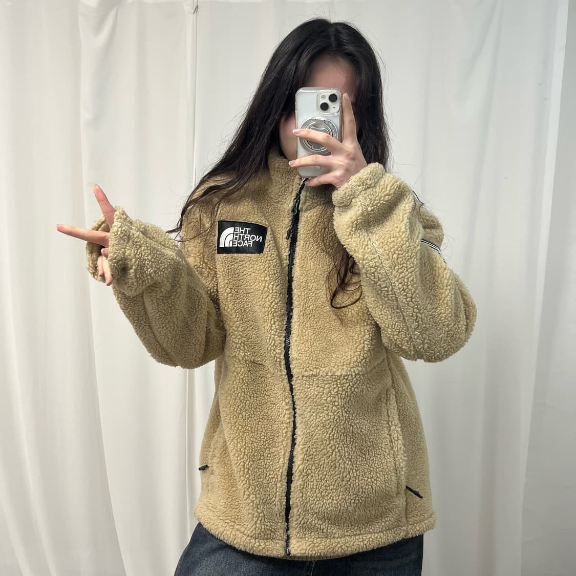 The North Face Beige Fleece 상품이미지1