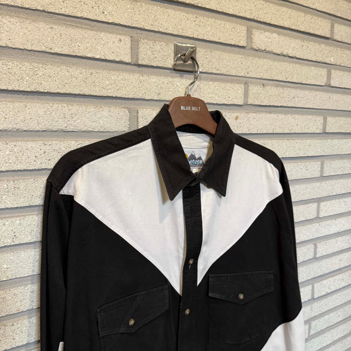  VINTAGE 웨스턴 투포켓 배색 셔츠 상품이미지3