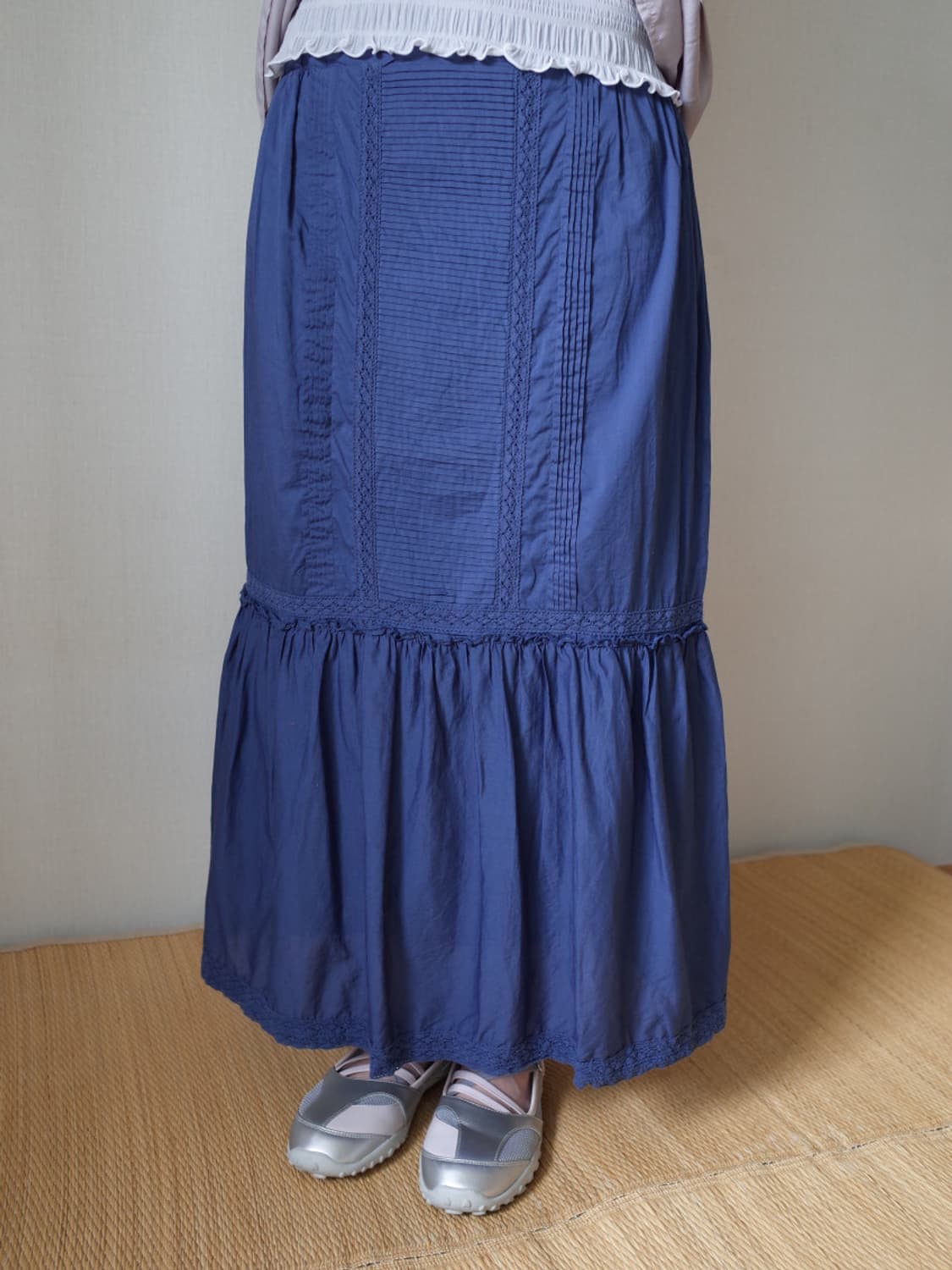 pintuck tired skirt 상품이미지1