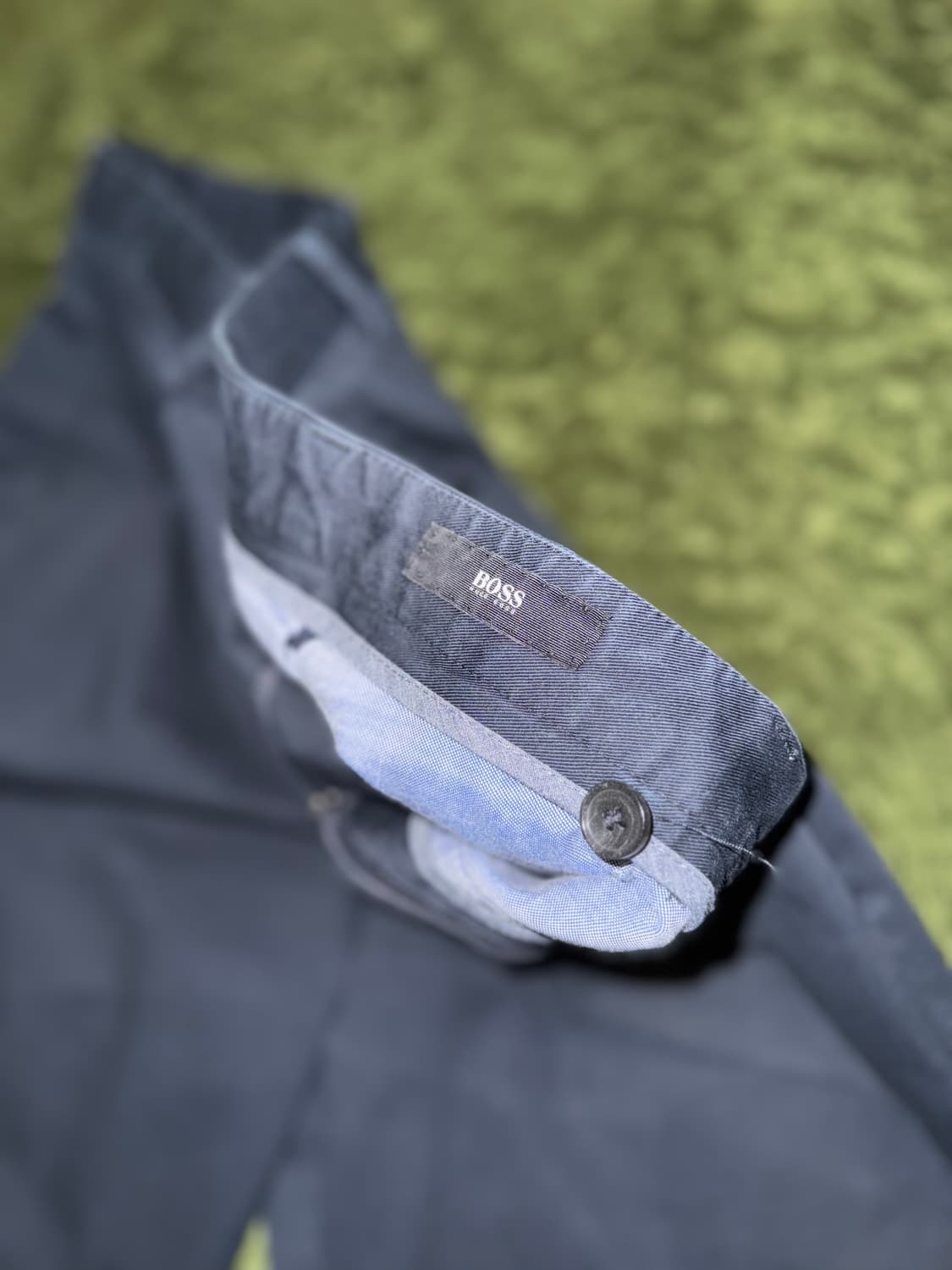 Hugo boss 휴고보스 재팬 빈티지 워싱 코튼 트라우저 네이비 상품이미지4