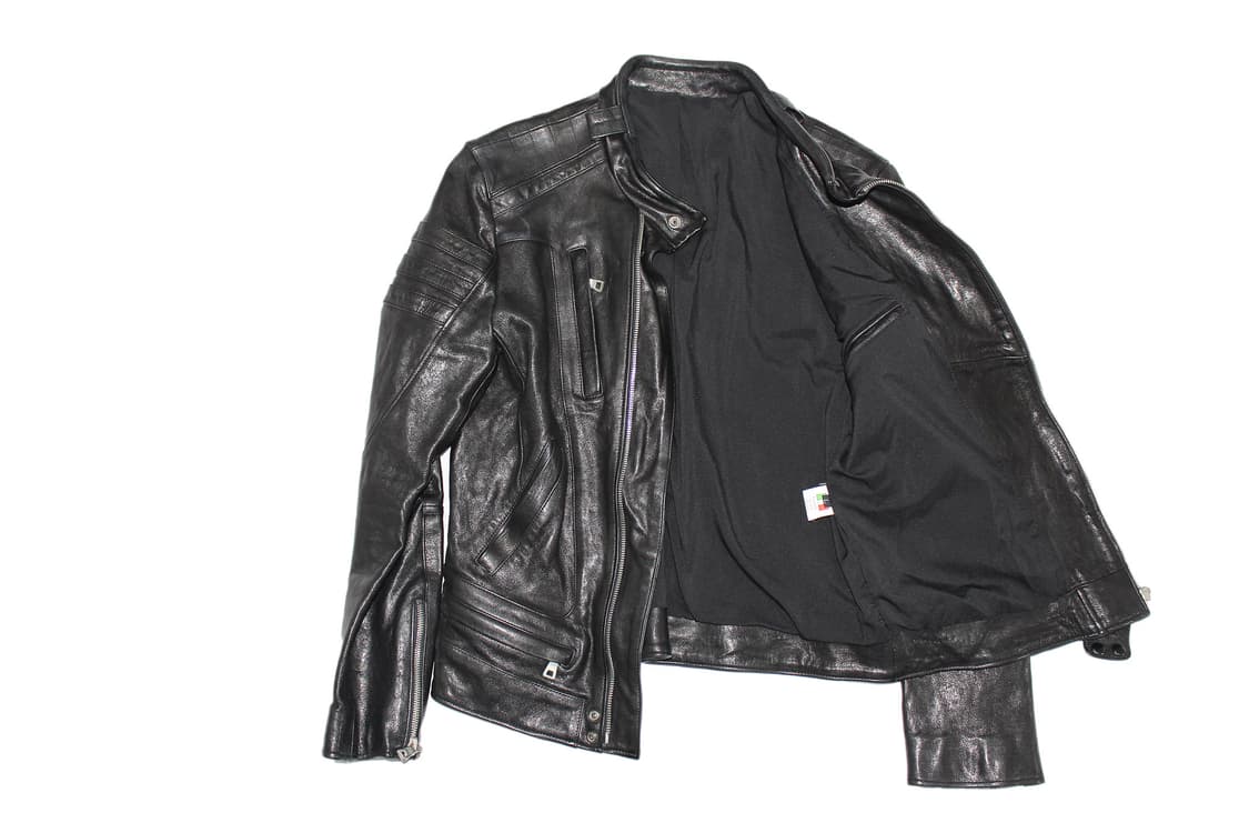 2000s JAPAN 램스킨 싱글 레더 자켓 상품이미지9