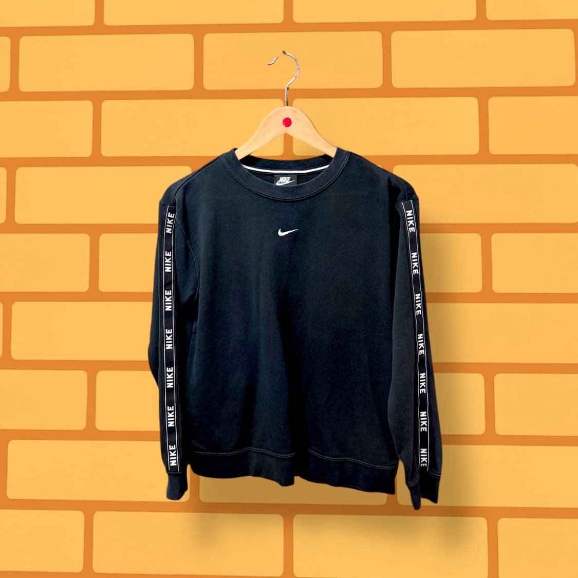나이키 센터 로고 맨투맨 스웻 셔츠 (XL) 상품이미지1