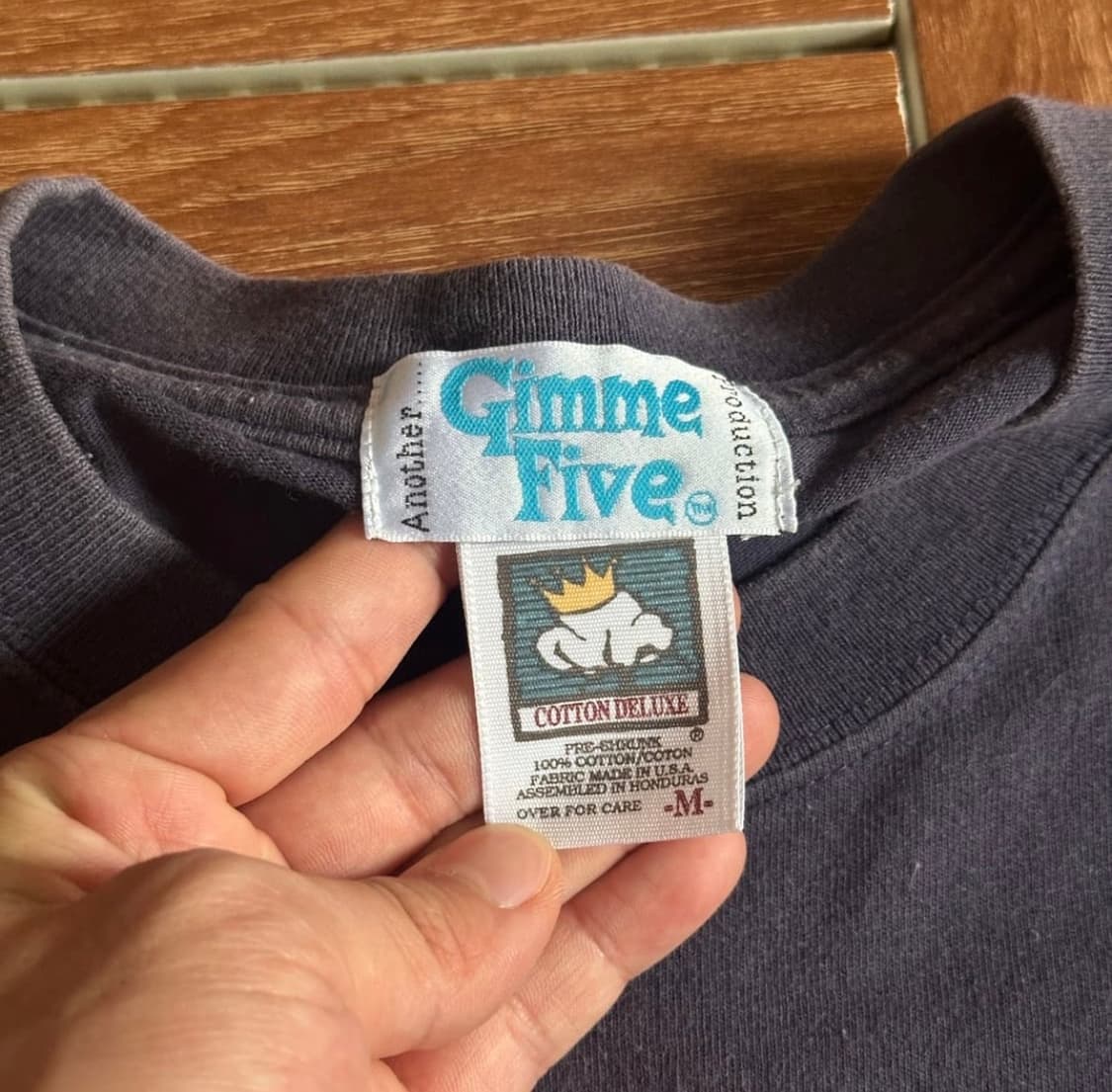 Gimme five usa cotton 1/2 tee 상품이미지3