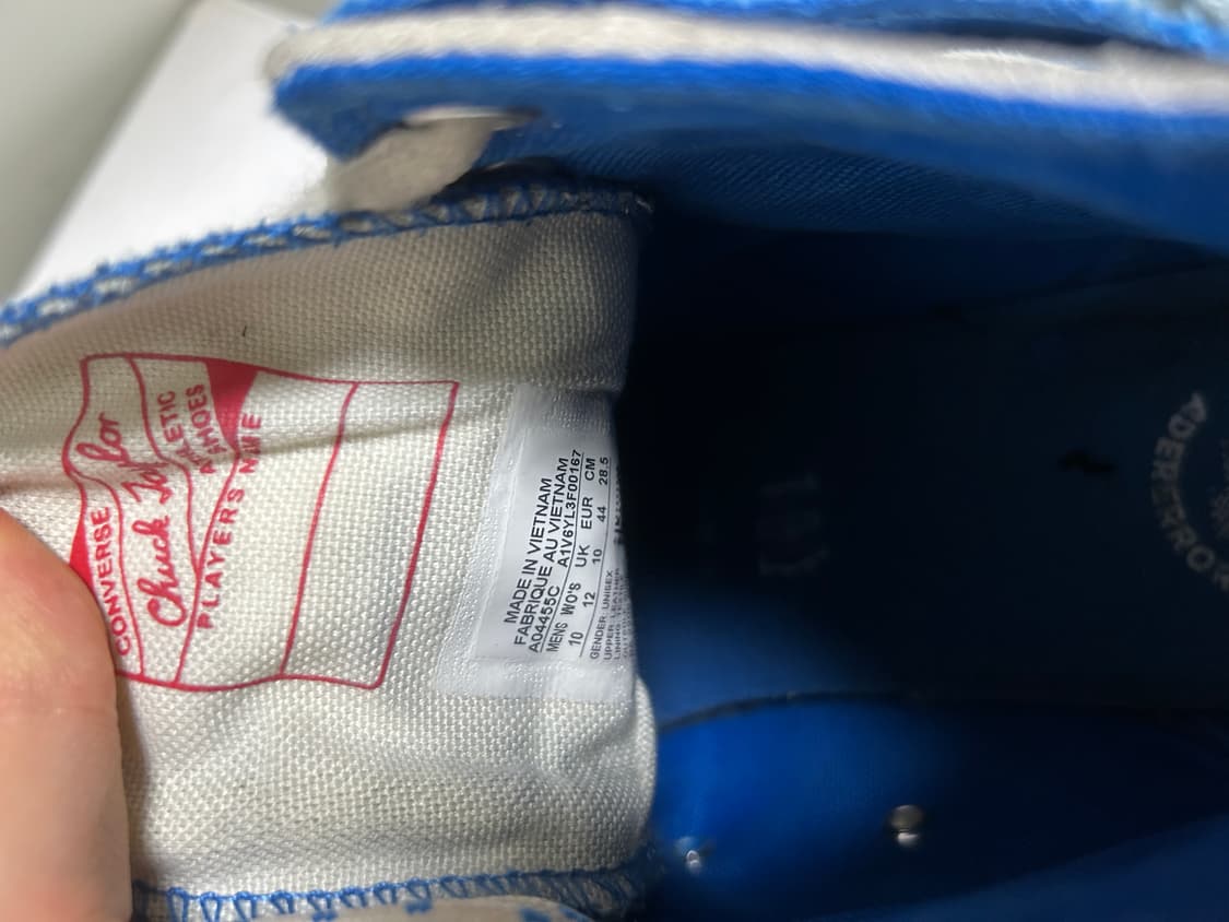 컨버스 x 아더에러 척 70 하이 화이트 (285) 상품이미지6