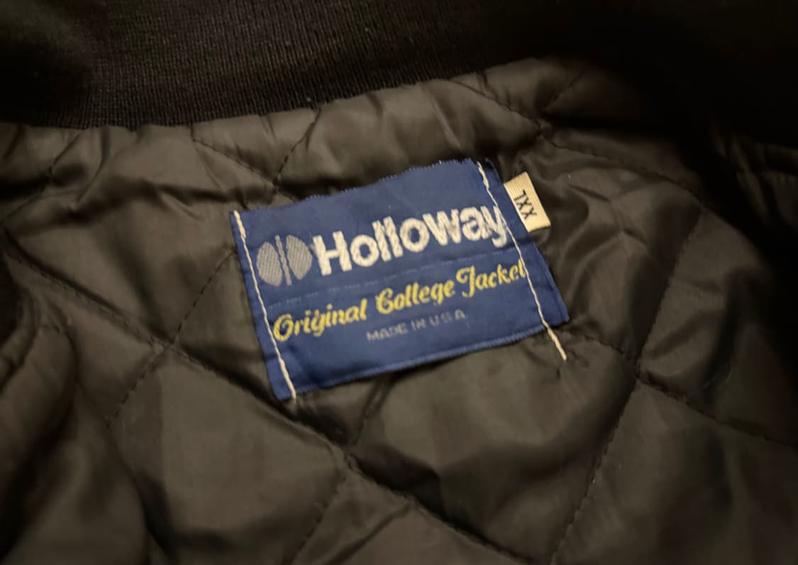 [Holloway] 90s 유니온 퍼시픽 레더 바시티 자켓 (XXL) 상품이미지6