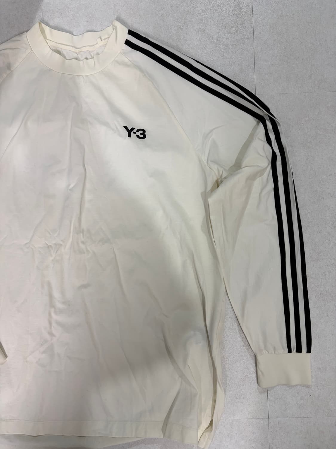아디다스 y3 롱슬리브 새상품급 M 상품이미지2