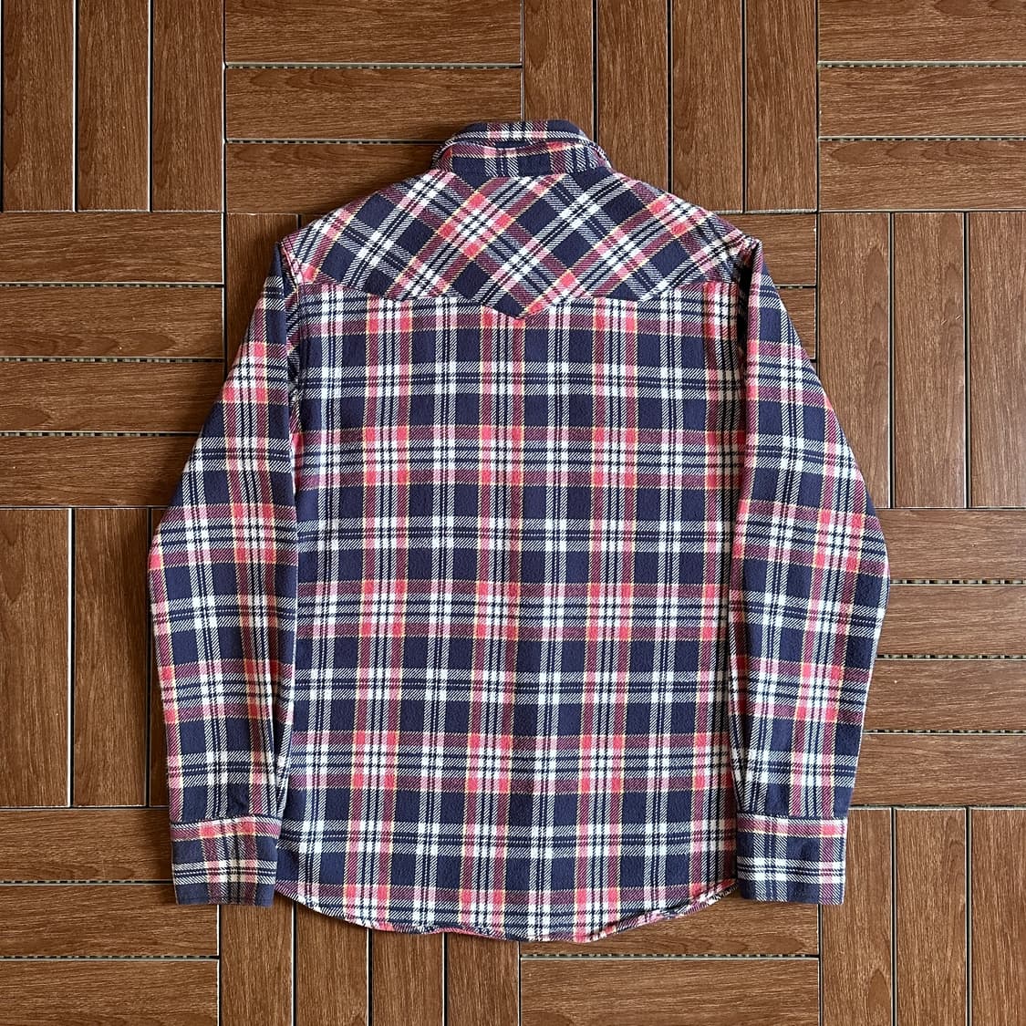 Wrangler flannel check western shirts 상품이미지2
