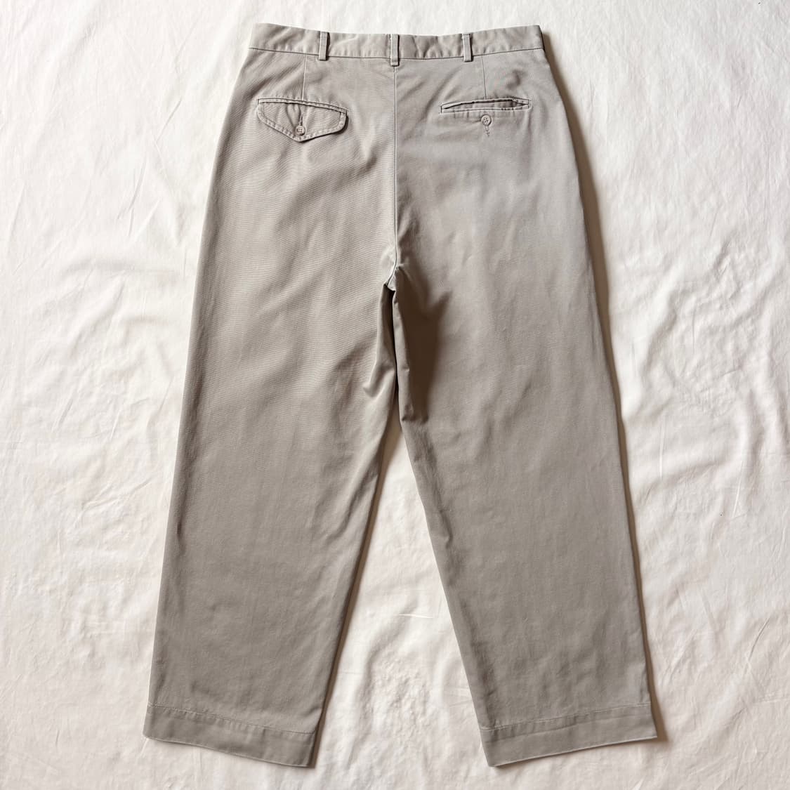 [33] 90s USA 폴로 랄프로렌 베이지 투턱 치노팬츠 상품이미지7