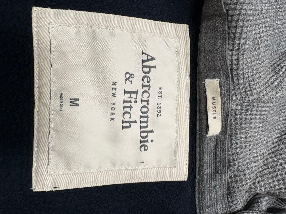 아베크롬비 후드집업 네이비 양홍원 m 상품이미지2