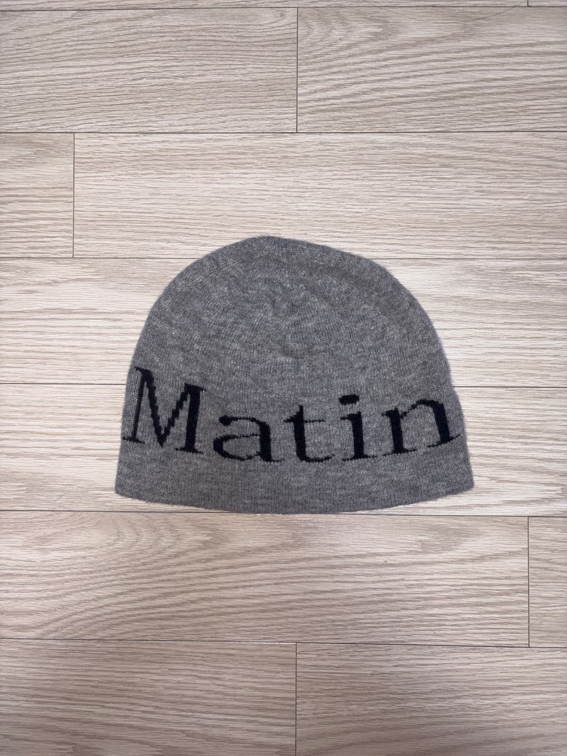 마뗑킴 그레이 비니 상품이미지1