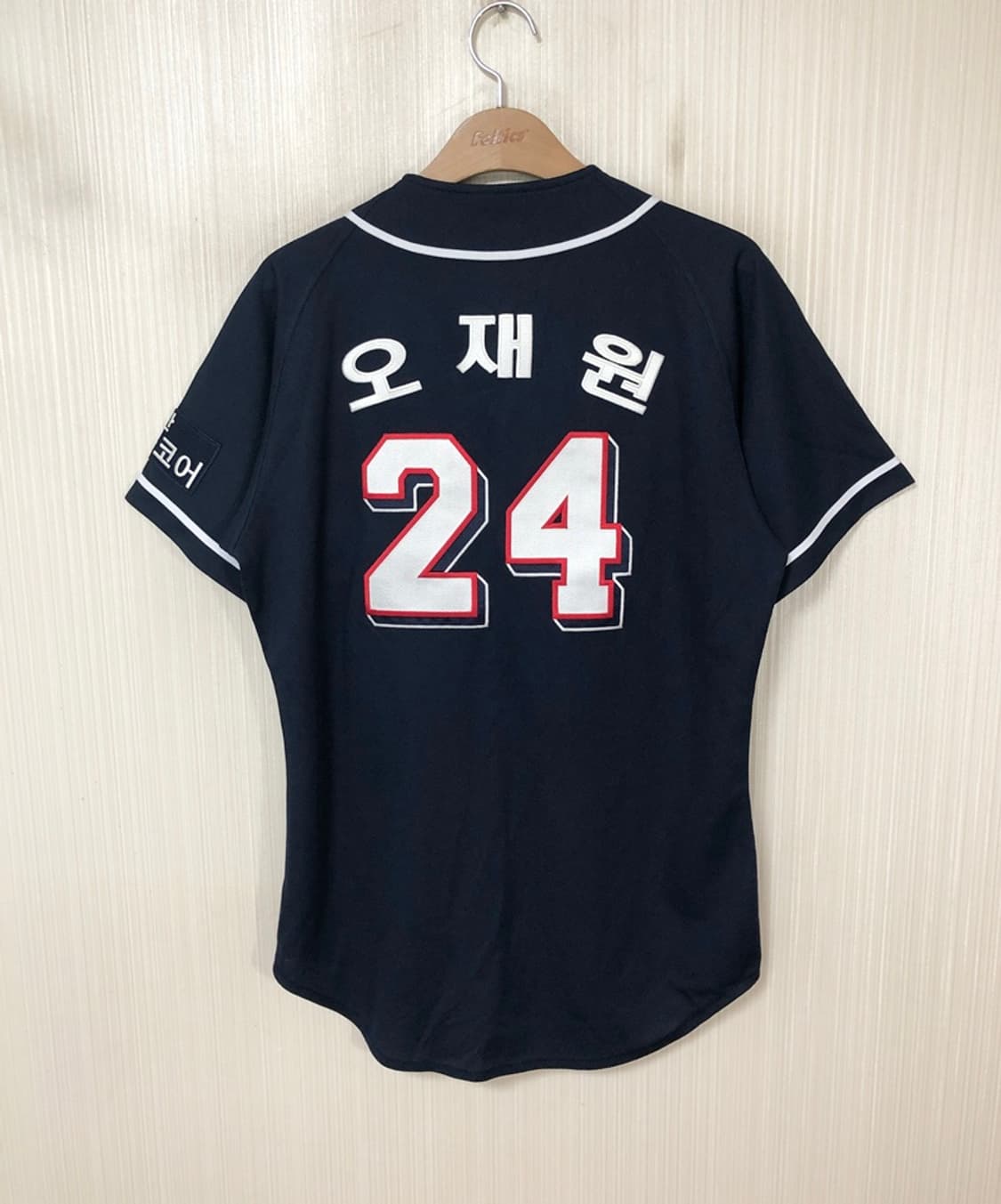 KBO 필라 두산베어스 어센틱 원정유니폼/져지 95 #24 오재원 상품이미지7