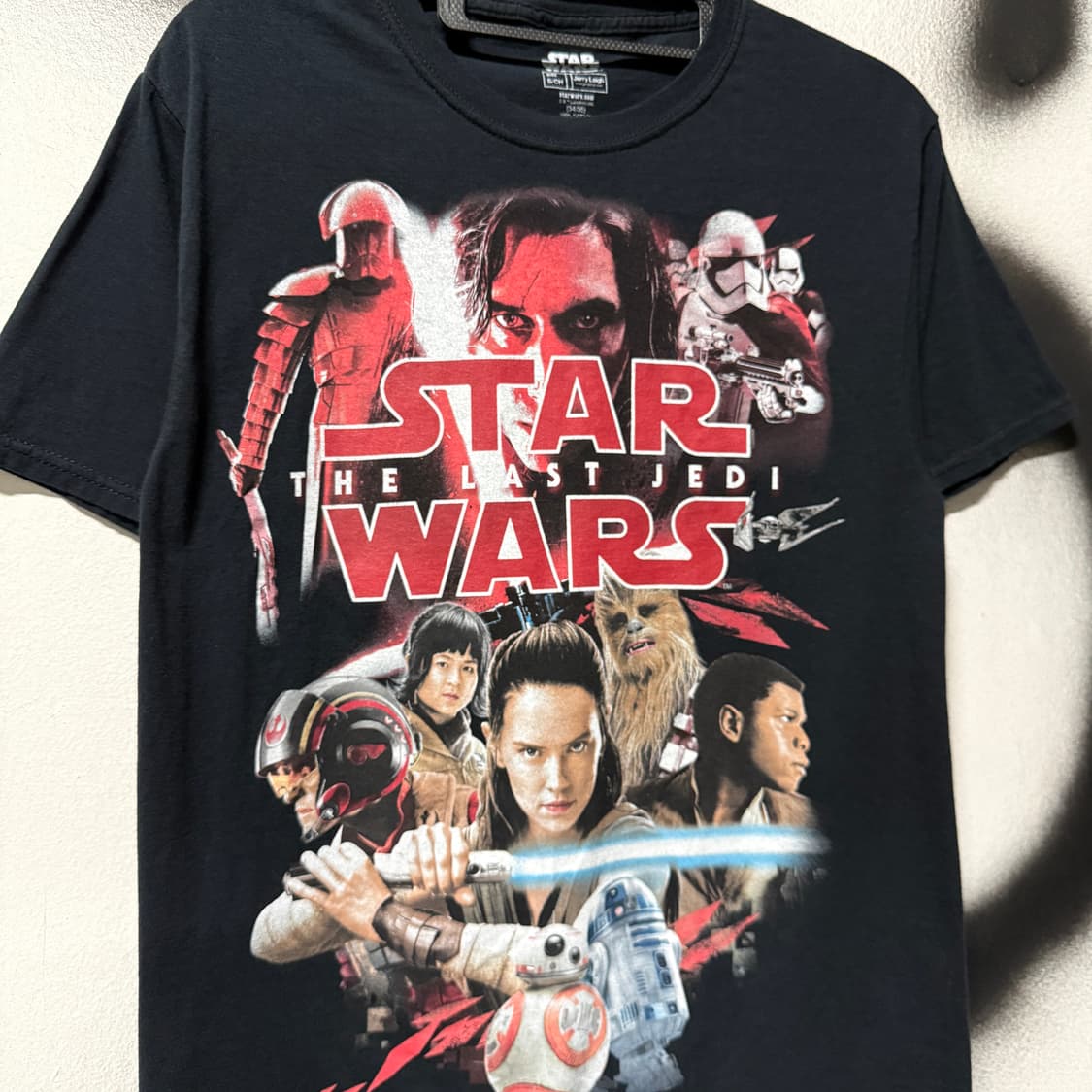 스타워즈 라스트제다이 빅 프린팅 반팔 티셔츠 상품이미지3