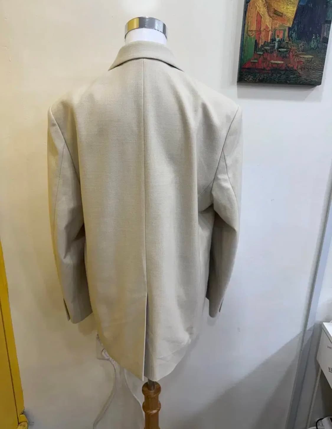 STUDIO TOMBOY 매니시 오버핏 더블자켓 아이보리 55-66  상품이미지5