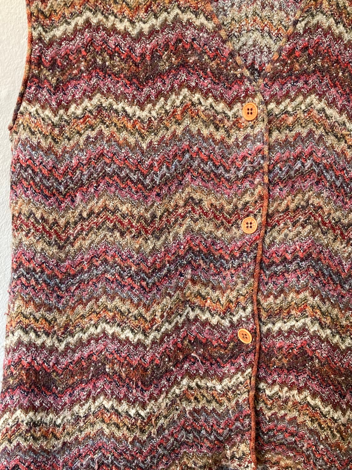 지그재그 울 베스트 made in ITALY 상품이미지6