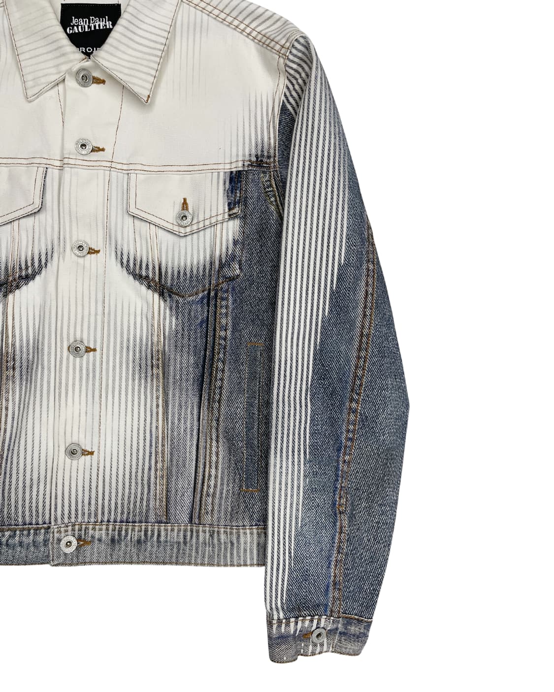 장 폴 고티에 x 와이 프로젝트 22AW 바디 트롱프뢰유 데님 자켓 상품이미지6