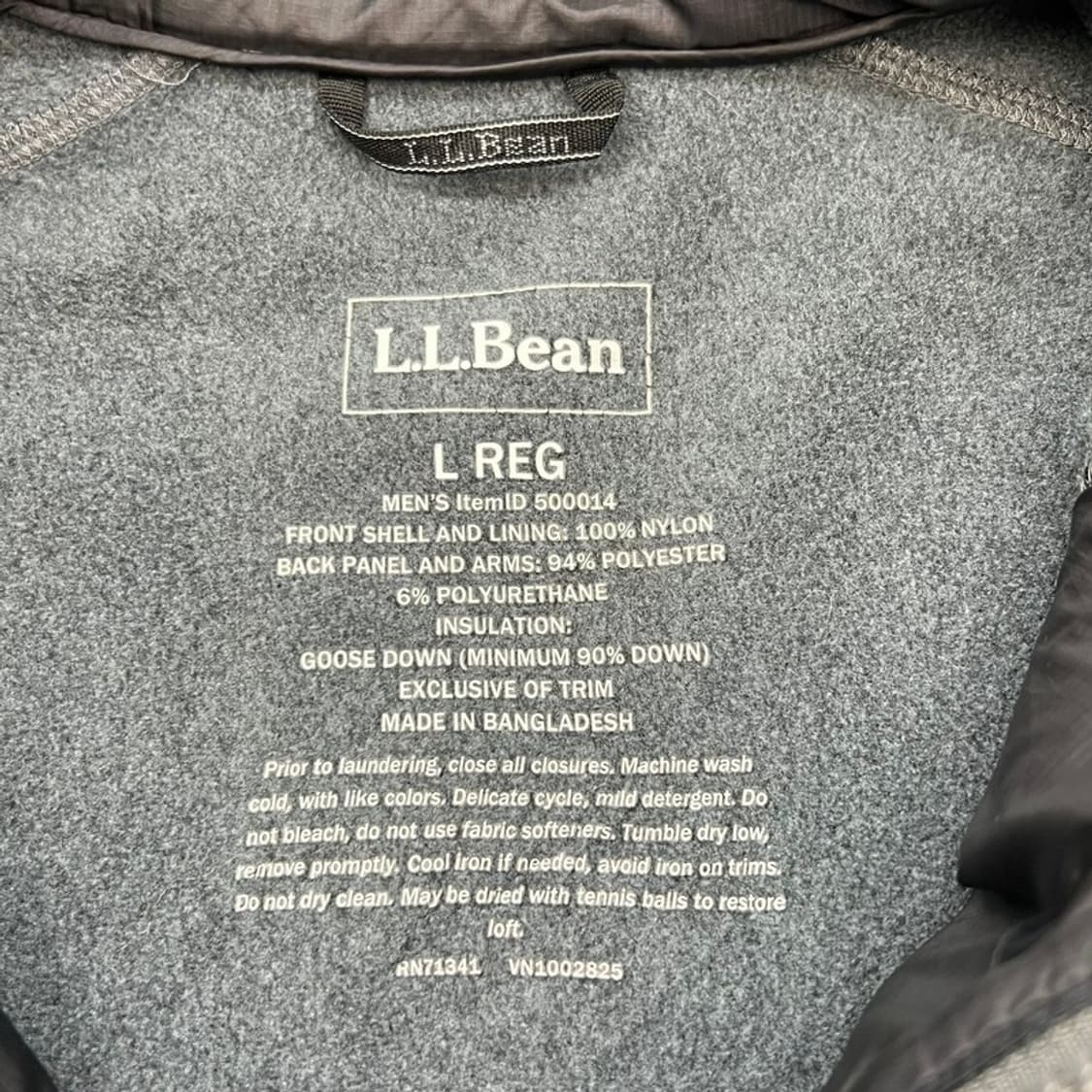 엘엘빈 다운텍스 집업 r2708 상품이미지6