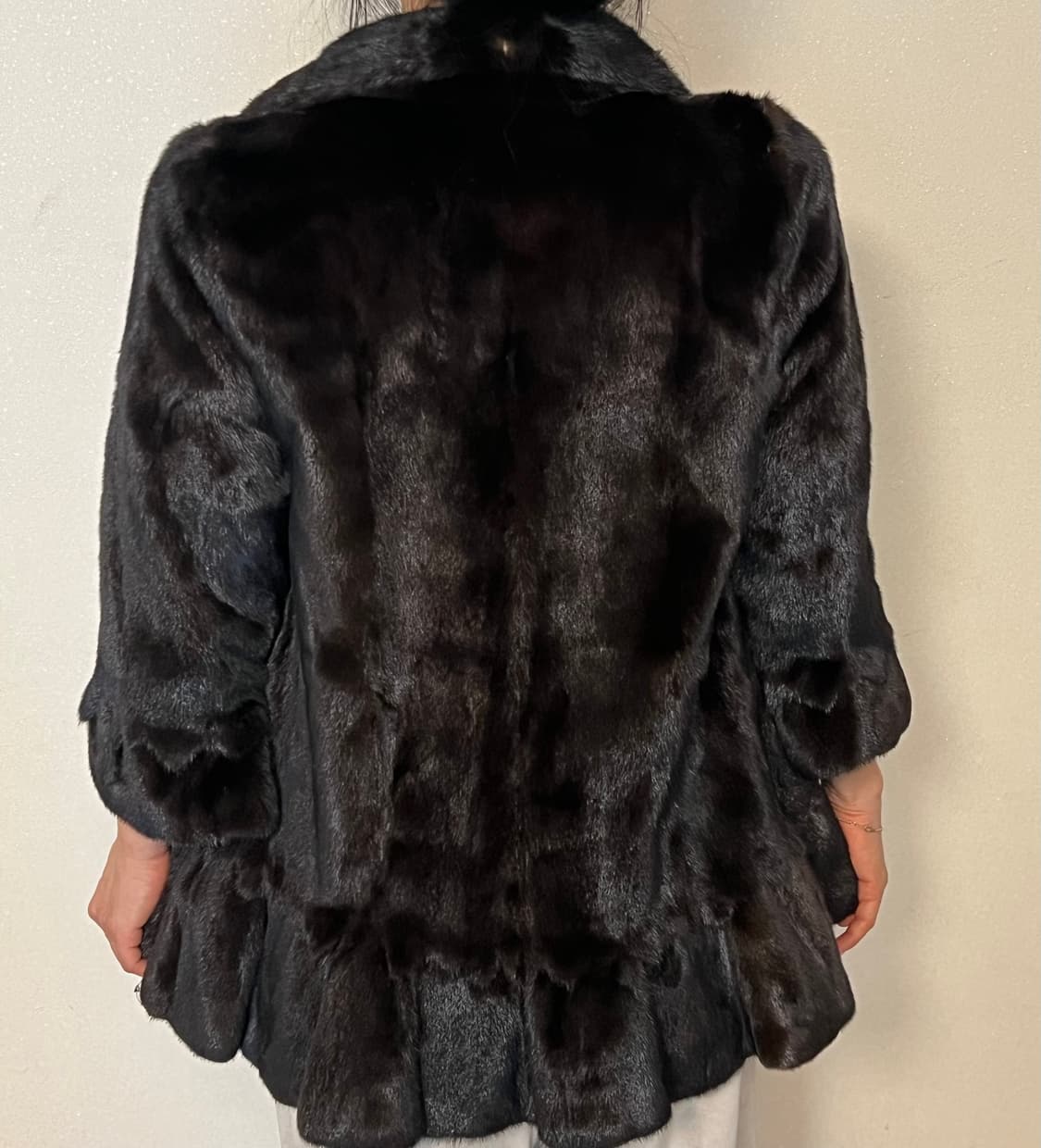 Malubel Sydney 밍크 코트 블랙 S 55 상품이미지3