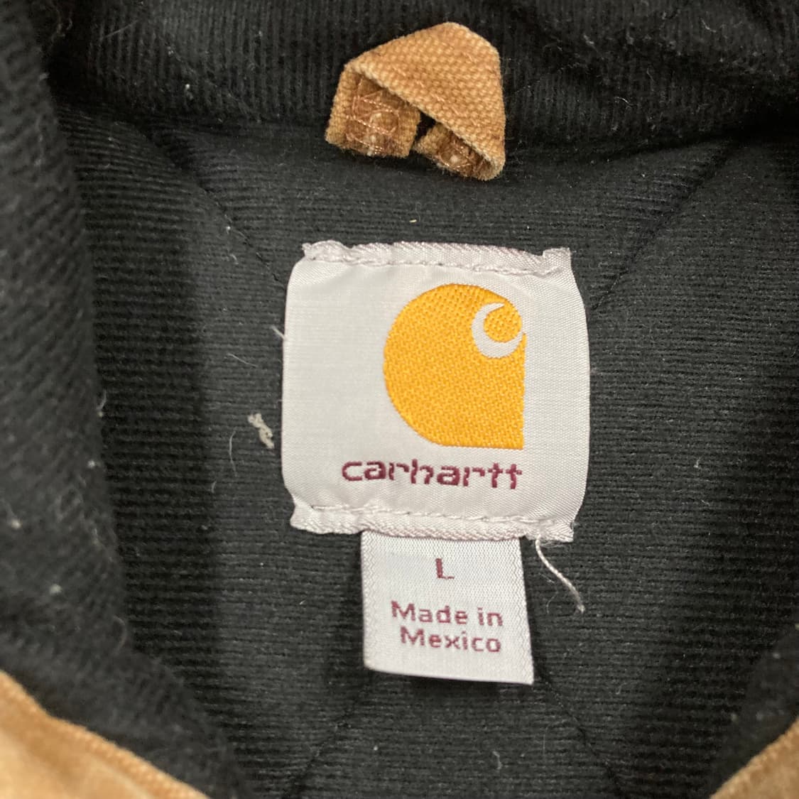 칼하트 J130 브라운 컬러 덕 액티브 자켓 상품이미지4