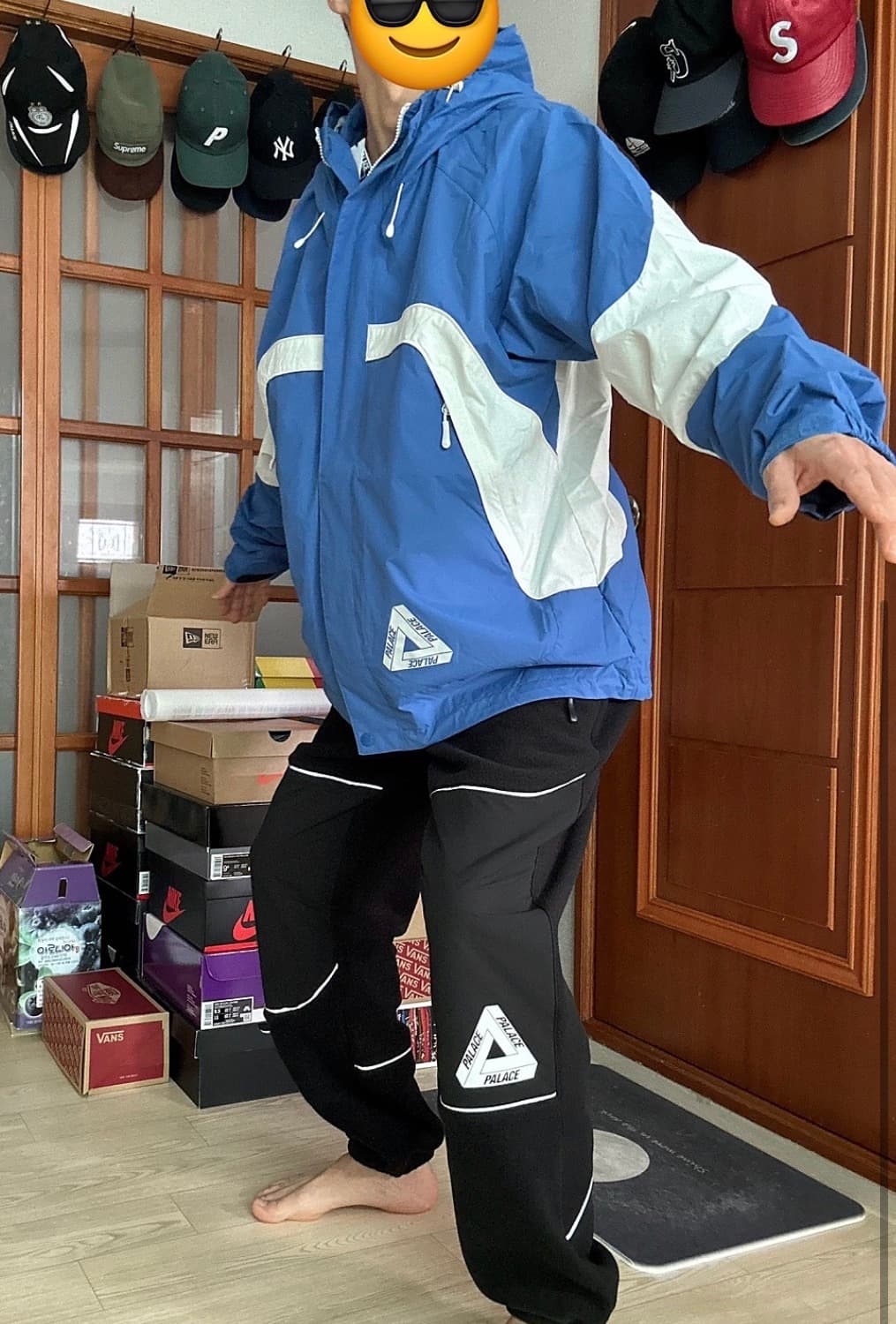 팔라스 보더 자켓 블루 베이퍼 - 23FW 상품이미지6