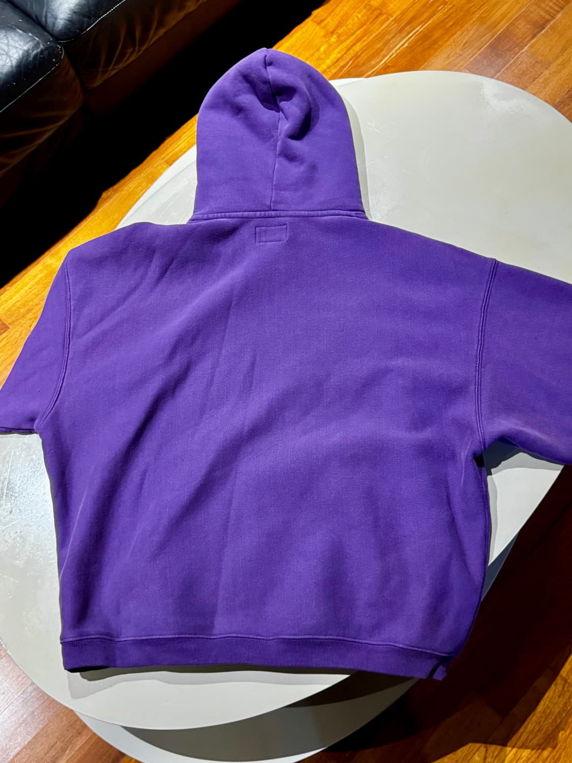 [영수증 인증] 스투시 24시즌 자수 후디 L 보라색 상품이미지3