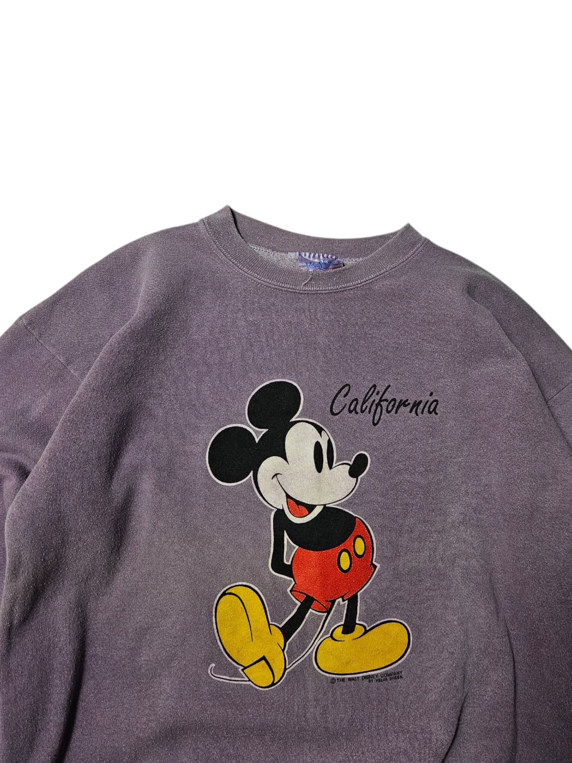 1990's 벨바쉰 Velva sheen 미키마우스 스웻셔츠 빈티지 L  상품이미지3
