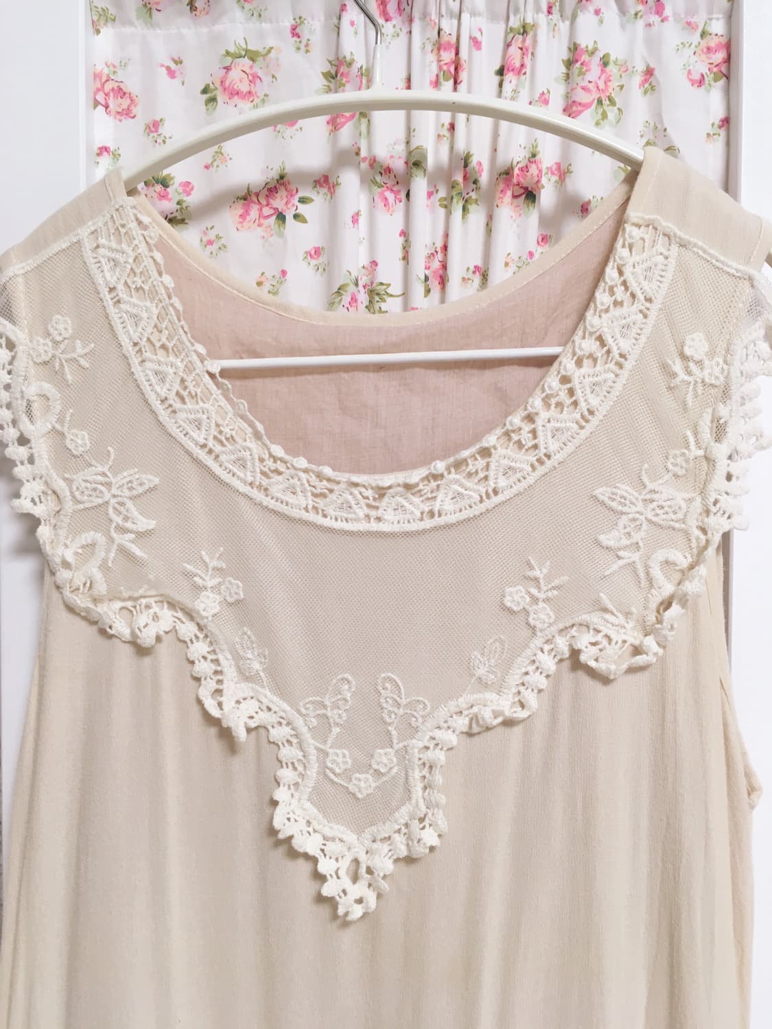 빈티지 내츄럴 나시 원피스 상품이미지3