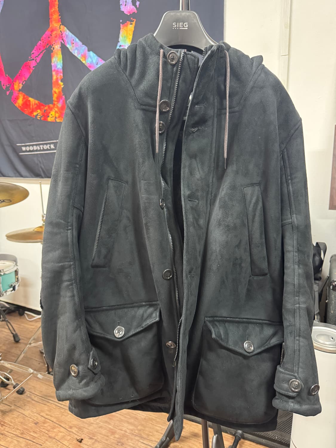 알마니 인조무스탕 95-100 사이즈 상품이미지1