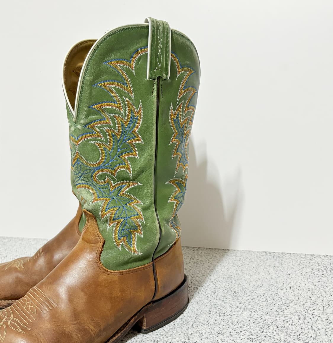 토니 라마 빈티지 웨스턴 카우보이 부츠 Made in USA 상품이미지4