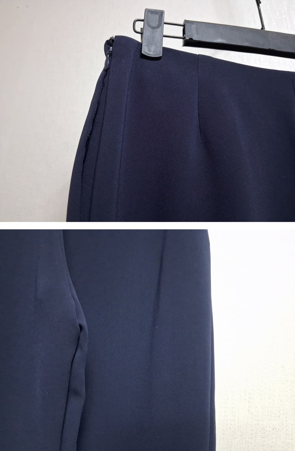 Theory 띠어리 춘추하와이드팬츠 찰랑찰랑 네이비 와이드팬츠 28 28 상품이미지5
