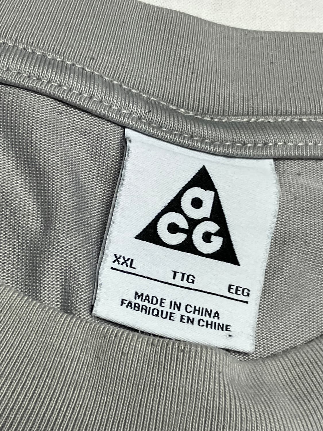 나이키 ACG LBR 렁스 반팔 티셔츠 그레이 상품이미지3