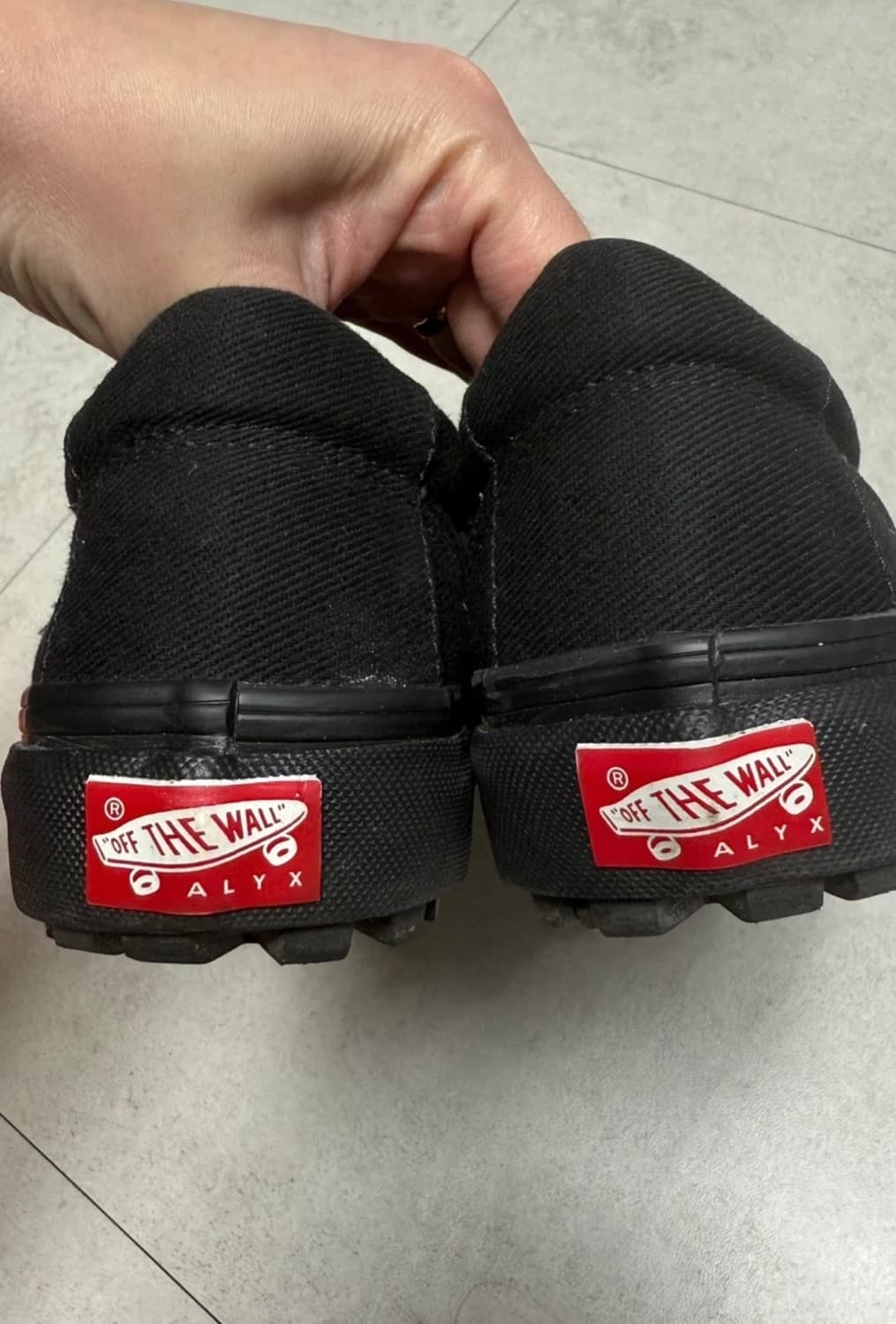 반스X알릭스 VansXAlyx 콜라보 스니커즈 신발 상품이미지3