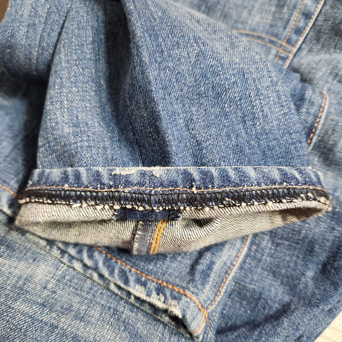 J20 [32] 리바이스 513 Made in Japan 가죽탭 청바지 상품이미지10