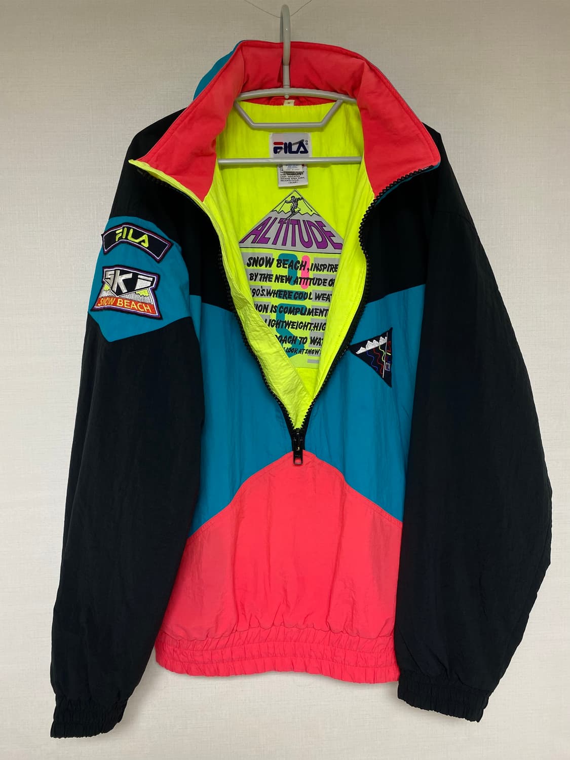 1992년 FILA SNOW BEACH ANORAK OG 상품이미지3
