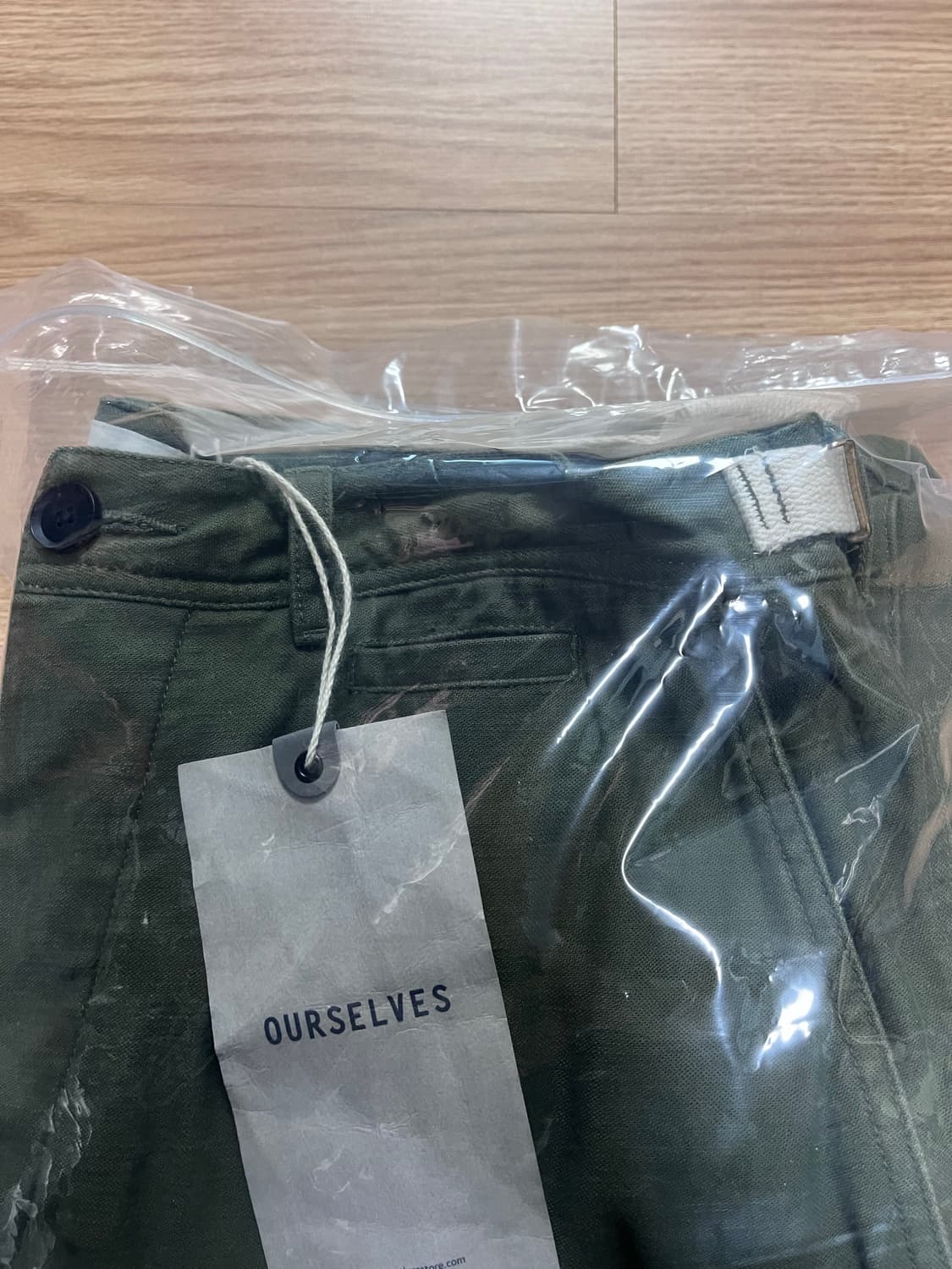 아워셀브스 백사틴 bdu 팬츠 올리브 2 상품이미지4