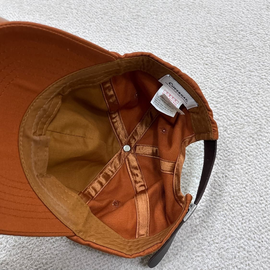 F 커버낫 어센틱 C 로고 볼캡 0406E 상품이미지6