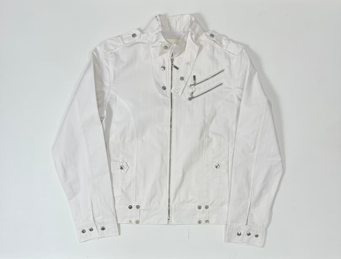 버클 지퍼 하이넥 자켓  상품이미지2