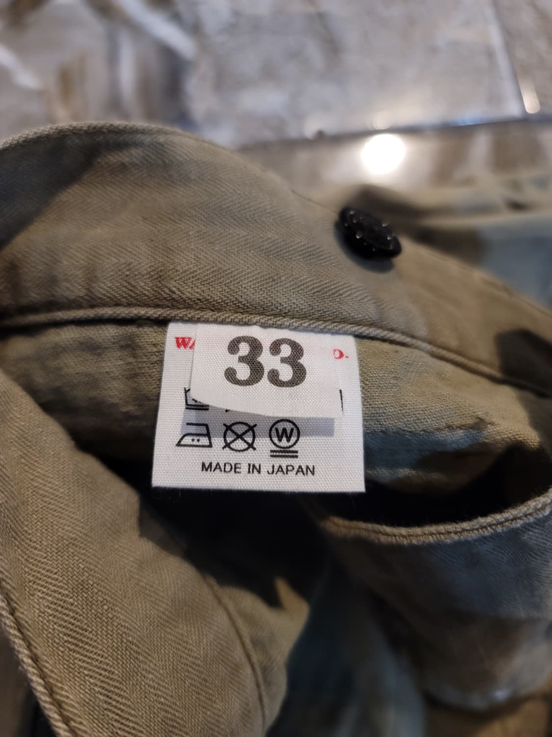 웨어하우스 헤링본 밀리터리 카고 팬츠  상품이미지3