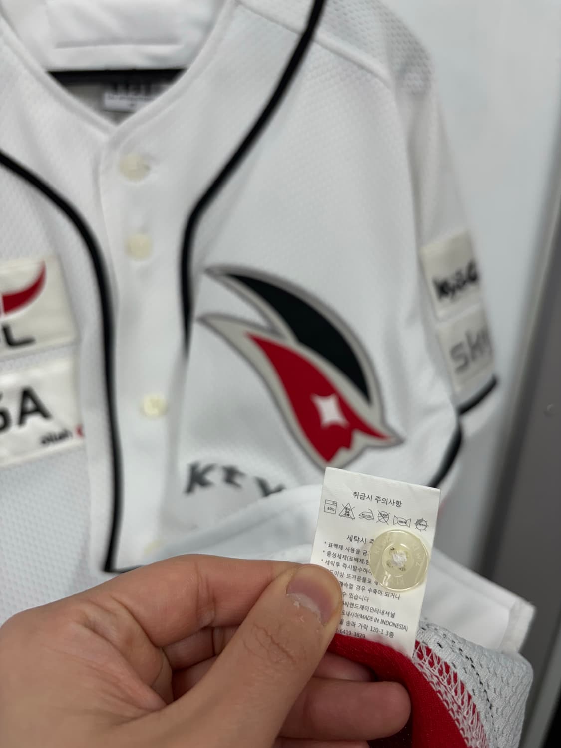 kt위즈 풀패치 야구유니폼 상품이미지6