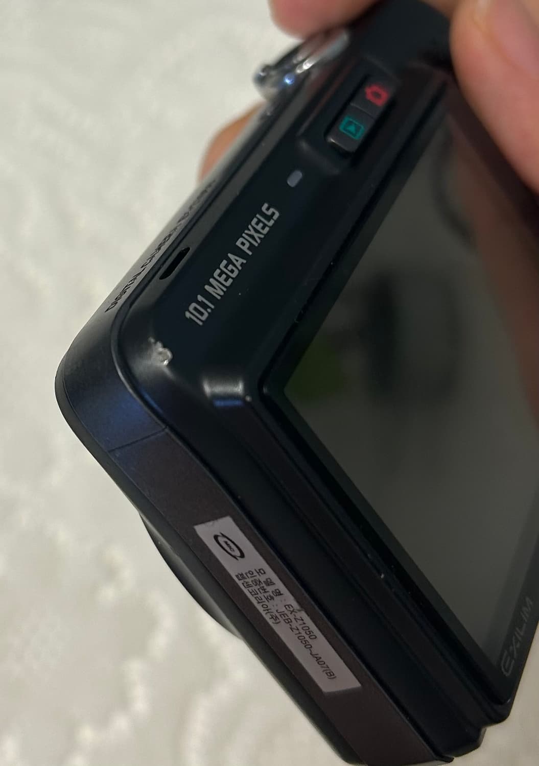 카시오 엑슬림 EX-Z1050 블랙 상품이미지3