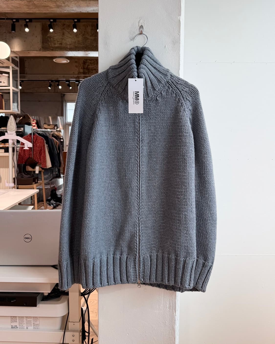 mm6 블루 라나울 케이프  상품이미지2