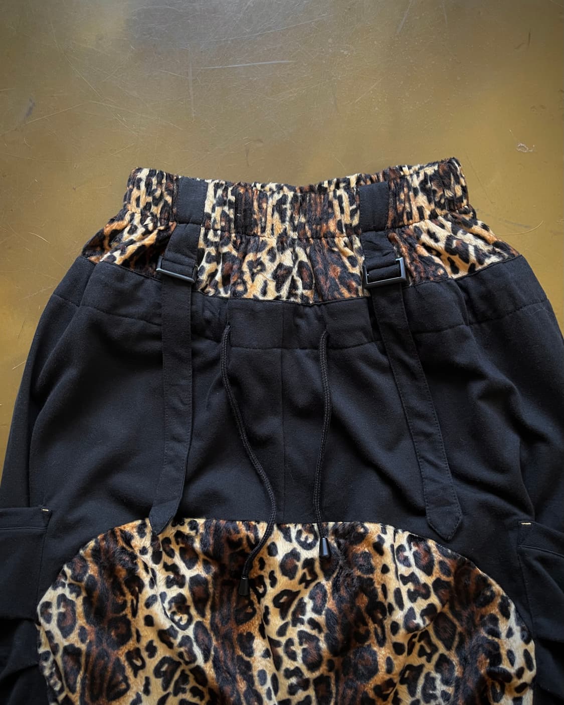 2000s Clash Ahead Leopard Baggy Pants 상품이미지5
