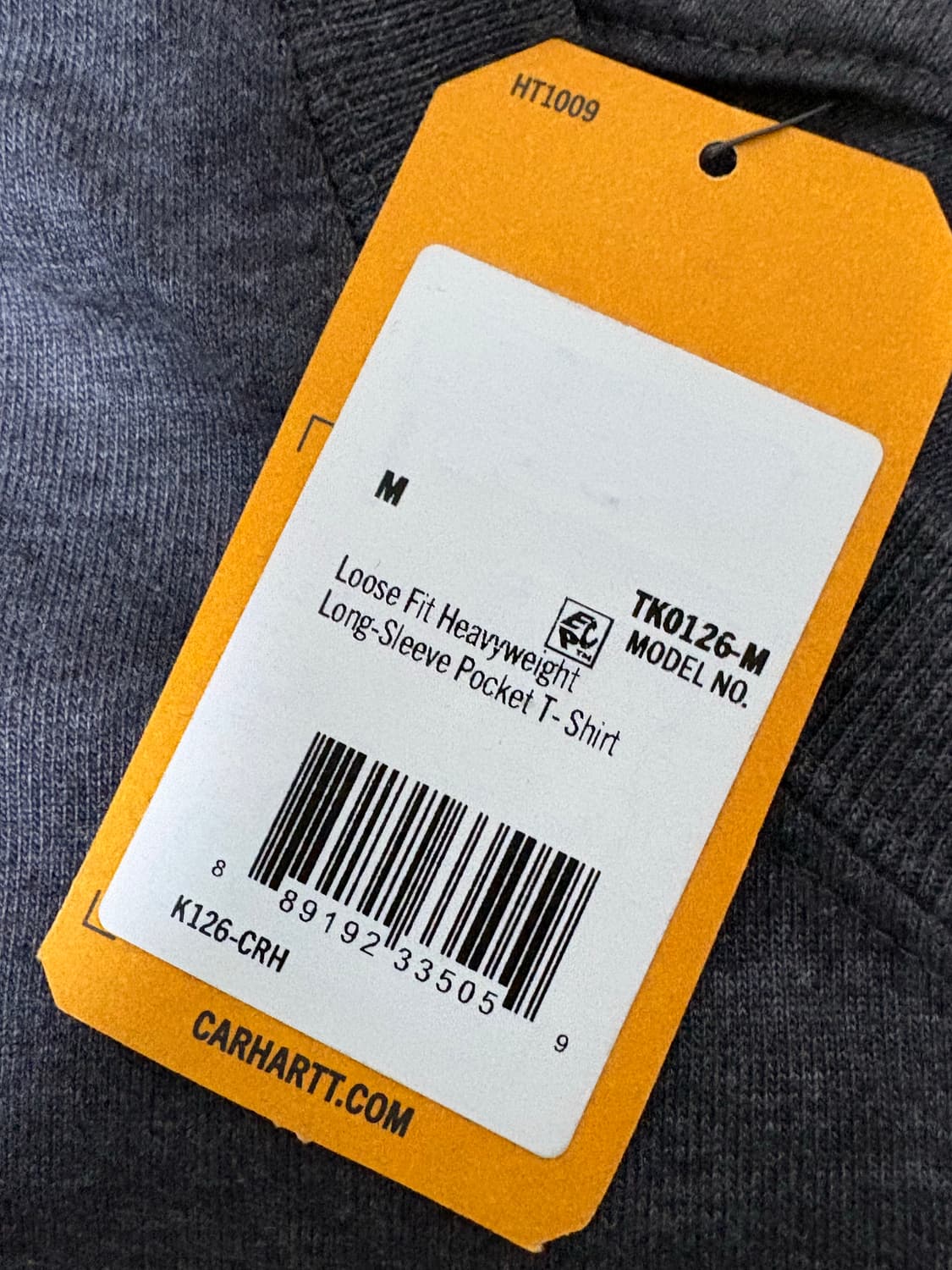 칼하트 롱슬리브 (M)  상품이미지4