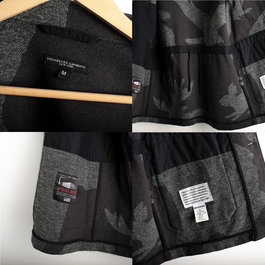 엔지니어드가먼츠 17FW 울리치 벤슨 울 자켓 M(103)사이즈 상품이미지10
