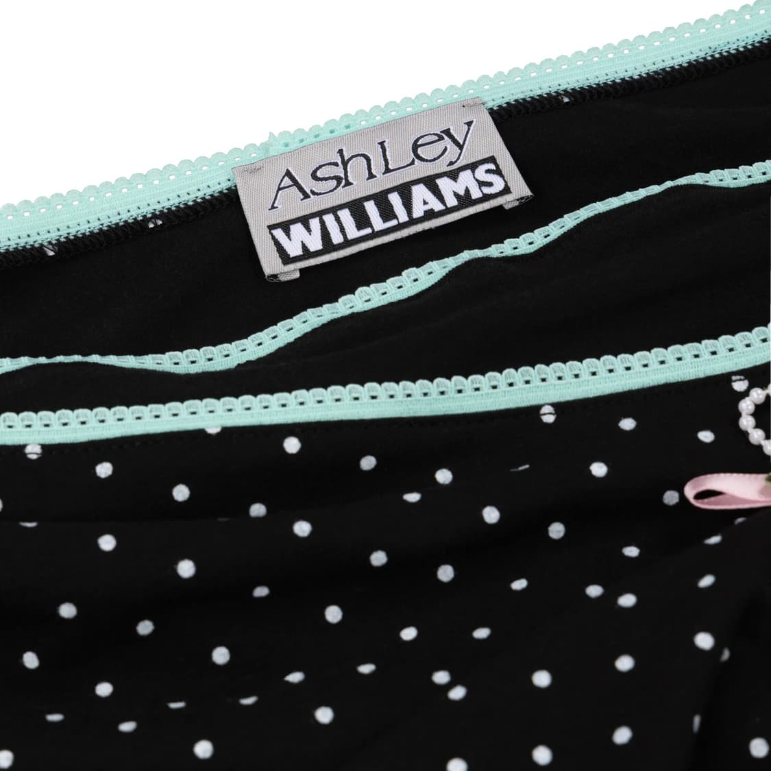 (M) 애슐리 윌리엄스 폴카 닷 스내피 쇼츠 상품이미지3