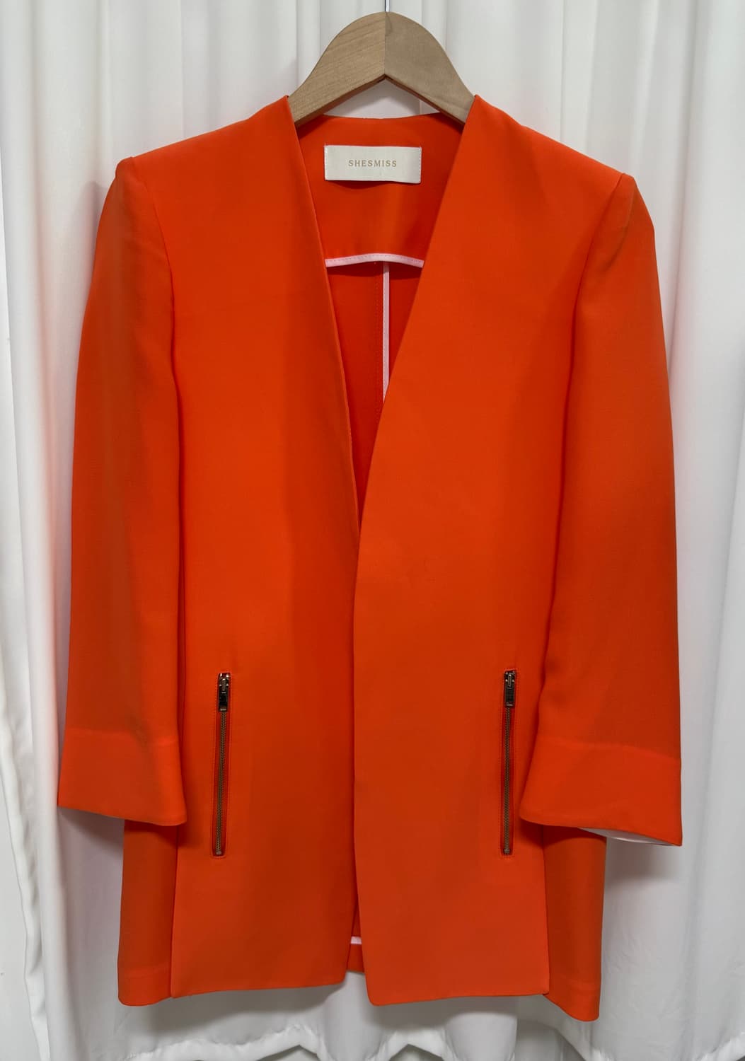 SHESMISS 쉬즈미스 오렌지 자켓 상품이미지7