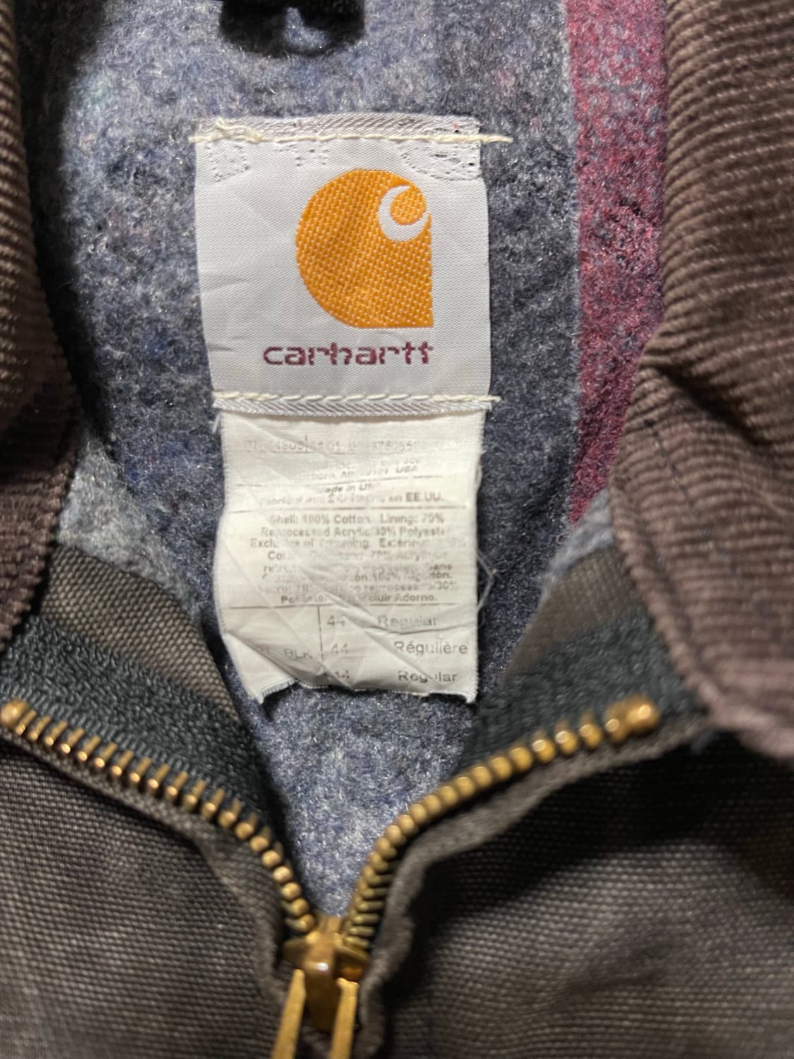 [L] 칼하트 디트로이트 자켓 J01 블랙 BLK 라지 상품이미지4