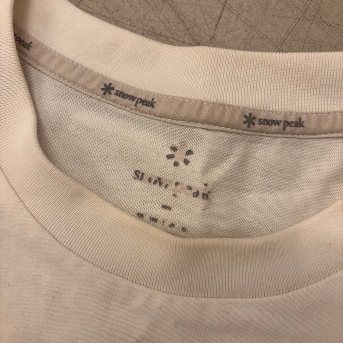 스노우피크 빅로고 반팔티 상품이미지4