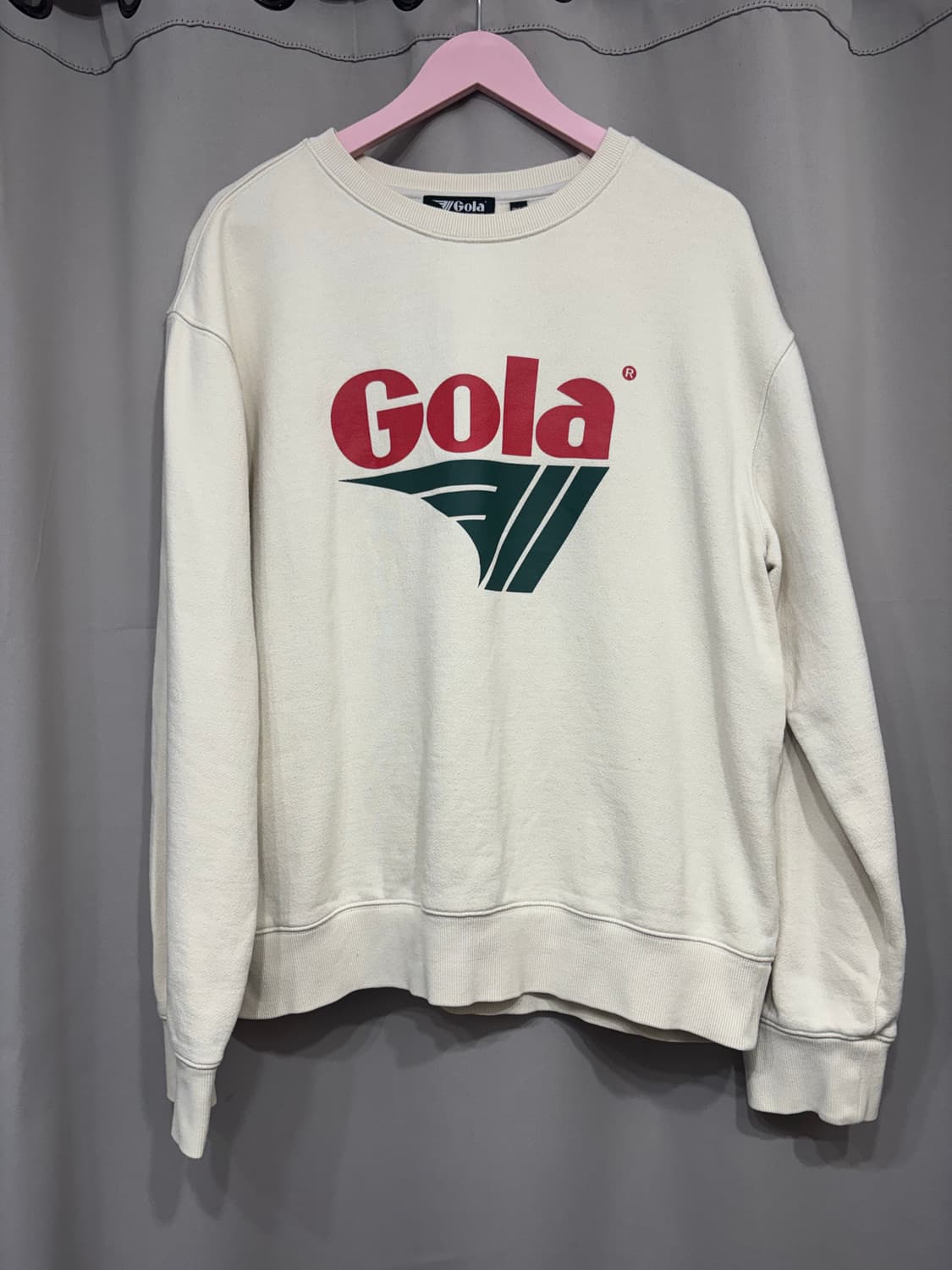 GOLA 골라 빅로고 프린팅 맨투맨 L사이즈 상품이미지2