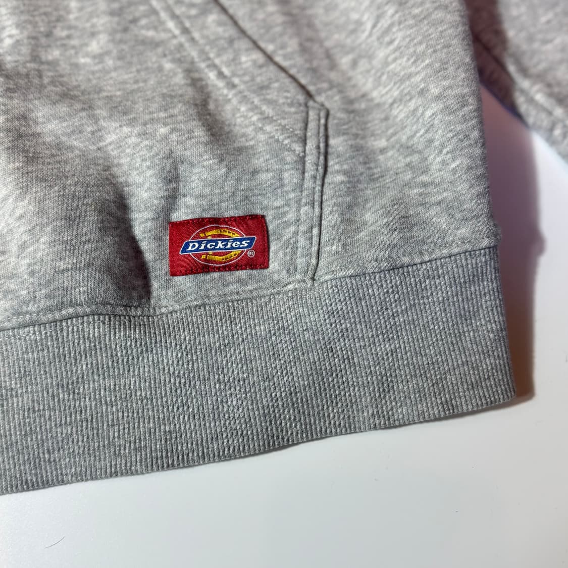 Dickies 디키즈 그레이 로고 풀오버 후디 상품이미지3
