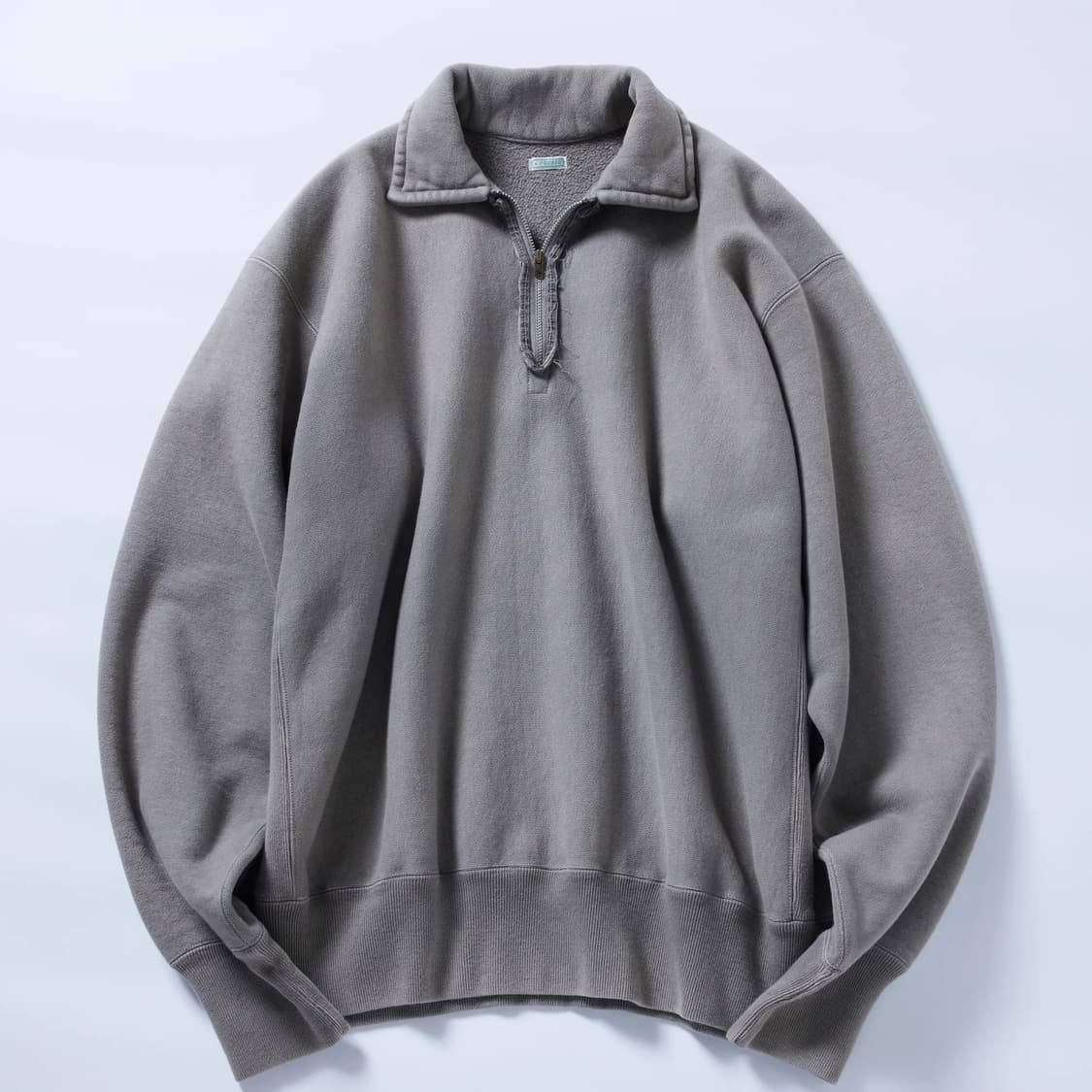 [4] 25aw 아프레쎄 비오탑 별주 하프집업 그레이 상품이미지1